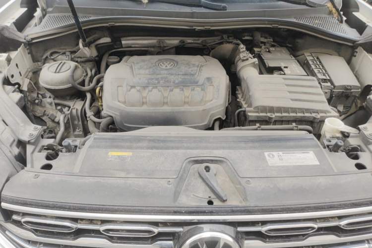 Used Volkswagen Tayron 2019 330TSI Two-Wheel-Drive Luxury Version China V Emission Standard Engine Bay