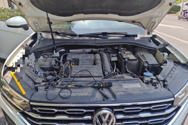 Used Volkswagen Tayron 2019 Teramont Edition 280TSI Two-Wheel Drive Luxury Model China VI Standard Engine Bay