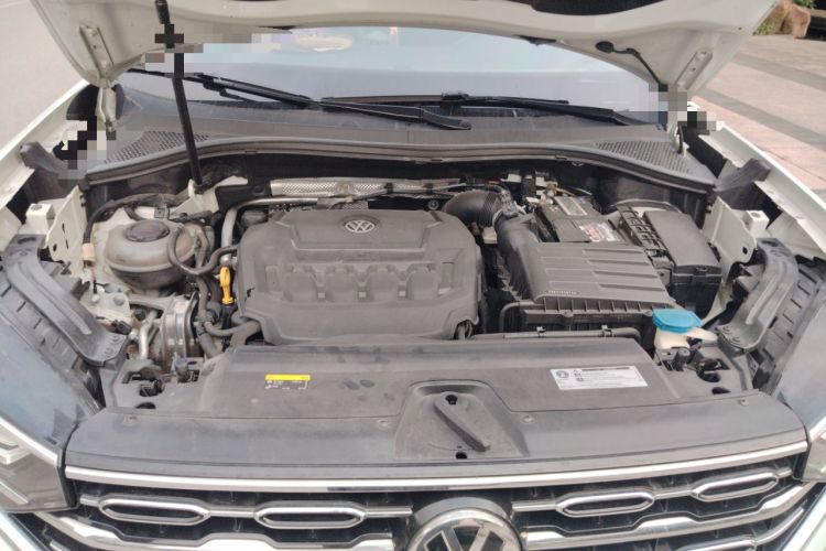 Used Volkswagen Tayron 2019 330TSI Two-Wheel Drive Luxury Model China VI Standard Engine Bay