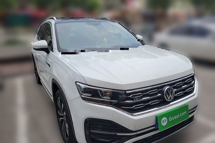 Used Volkswagen Tayron 2019 380TSI Four-Wheel Drive R-Line China VI-standard Front Right 45 Deg