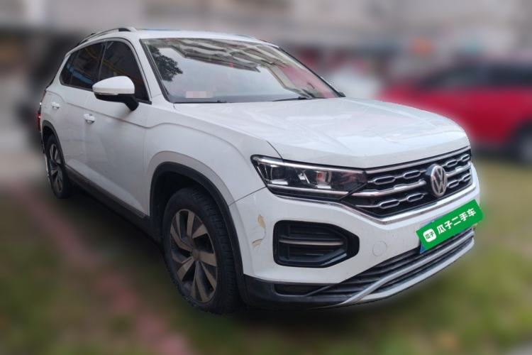 Used Volkswagen Tayron 2019 330TSI Two-Wheel-Drive Luxury Version China V Emission Standard Front Right 45 Deg