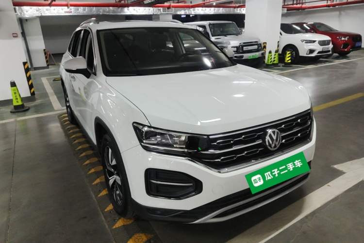 Used Volkswagen Tayron 2019 330TSI Two-Wheel-Drive Luxury Version China V Emission Standard Front Right 45 Deg