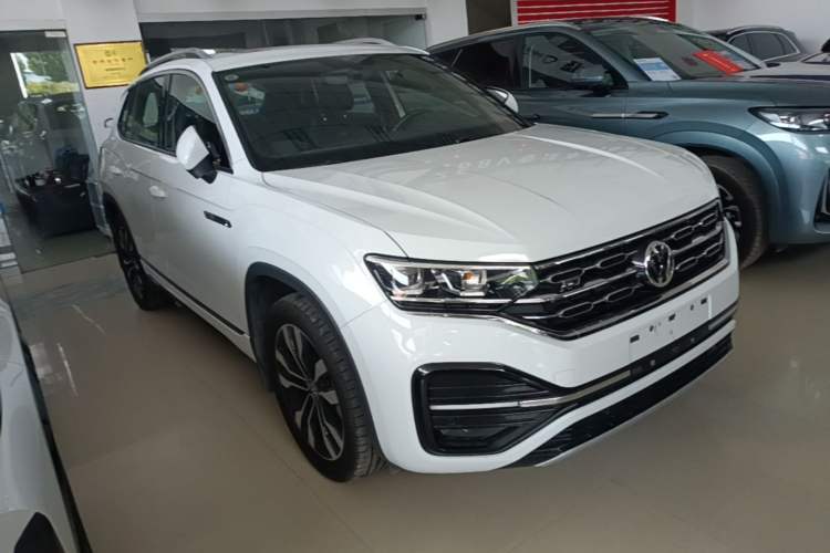 Used Volkswagen Tayron 2019 380TSI Four-Wheel Drive R-Line China VI-standard Front Right 45 Deg