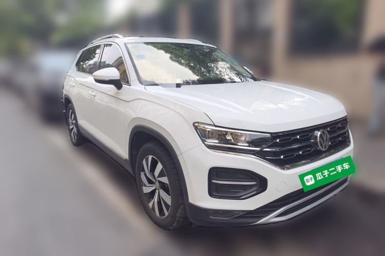 Used Volkswagen Tayron 2019 330TSI Two-Wheel-Drive Luxury Version China V Emission Standard Front Right 45 Deg