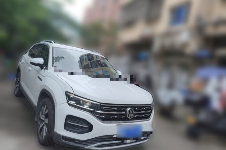 Used Volkswagen Tayron 2019 330TSI Two-Wheel-Drive Luxury Version China V Emission Standard Front Right 45 Deg