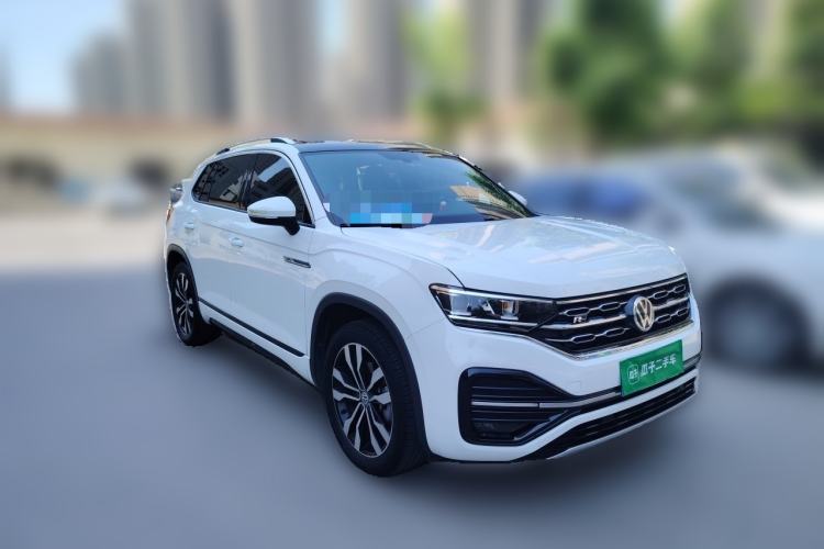 Used Volkswagen Tayron 2019 380TSI Four-Wheel Drive R-Line China VI-standard Front Right 45 Deg