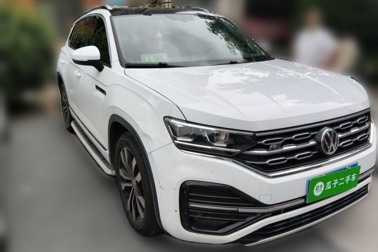 Used Volkswagen Tayron 2019 380TSI Four-Wheel Drive R-Line China VI-standard Front Right 45 Deg