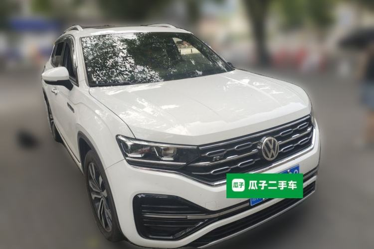 Used Volkswagen Tayron 2019 380TSI Four-Wheel Drive R-Line China VI-standard Front Right 45 Deg