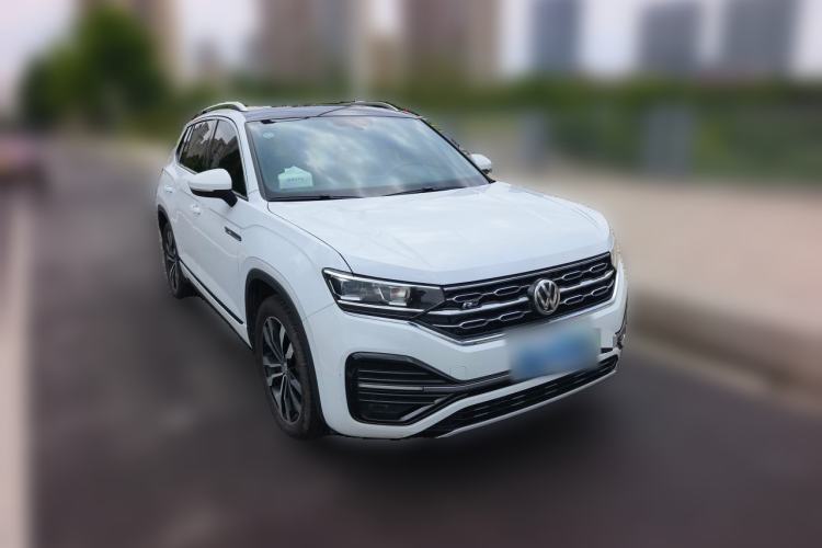 Used Volkswagen Tayron 2019 380TSI Four-Wheel Drive R-Line China VI-standard Front Right 45 Deg