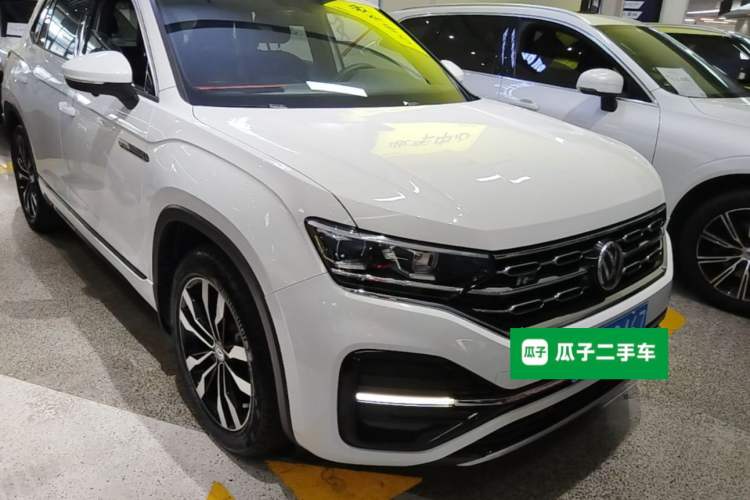 Used Volkswagen Tayron 2019 380TSI Four-Wheel Drive R-Line China VI-standard Front Right 45 Deg