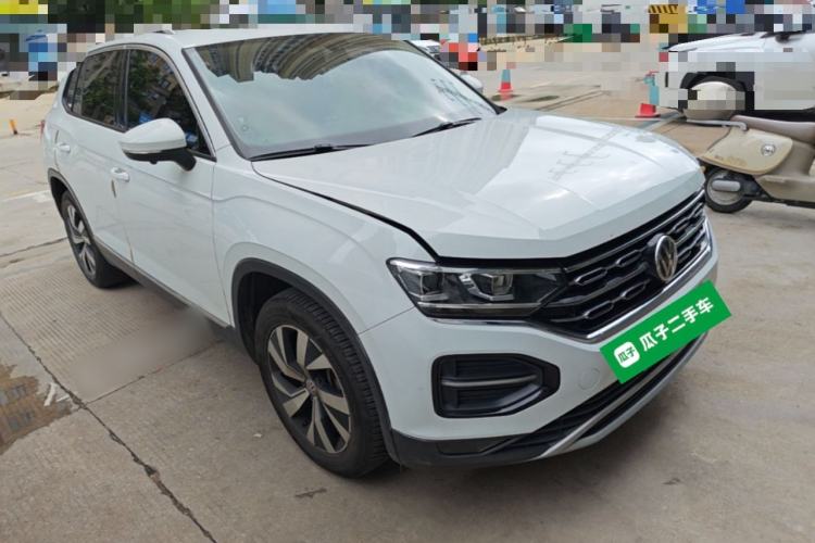 Used Volkswagen Tayron 2019 330TSI Two-Wheel-Drive Luxury Version China V Emission Standard Front Right 45 Deg