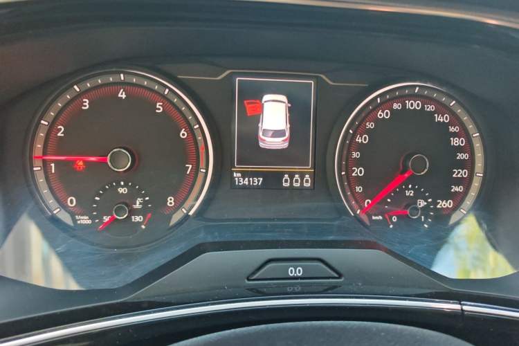 Used Volkswagen Tayron 2019 330TSI Four-Wheel Drive Luxury Version China V Standard Instrument Cluster