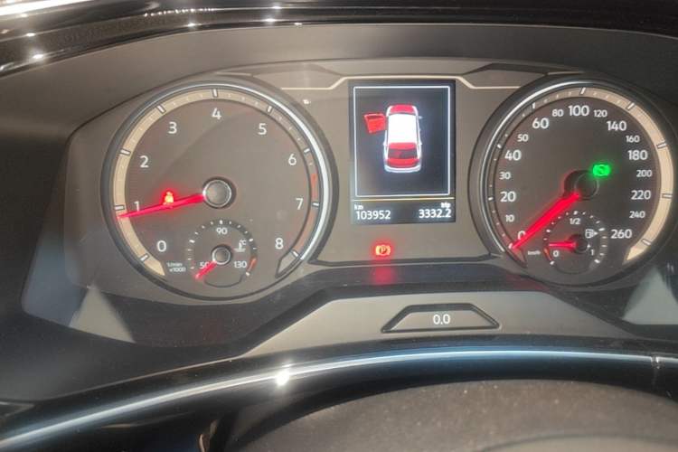 Used Volkswagen Tayron 2019 330TSI Two-Wheel Drive Luxury Model China VI Standard Instrument Cluster