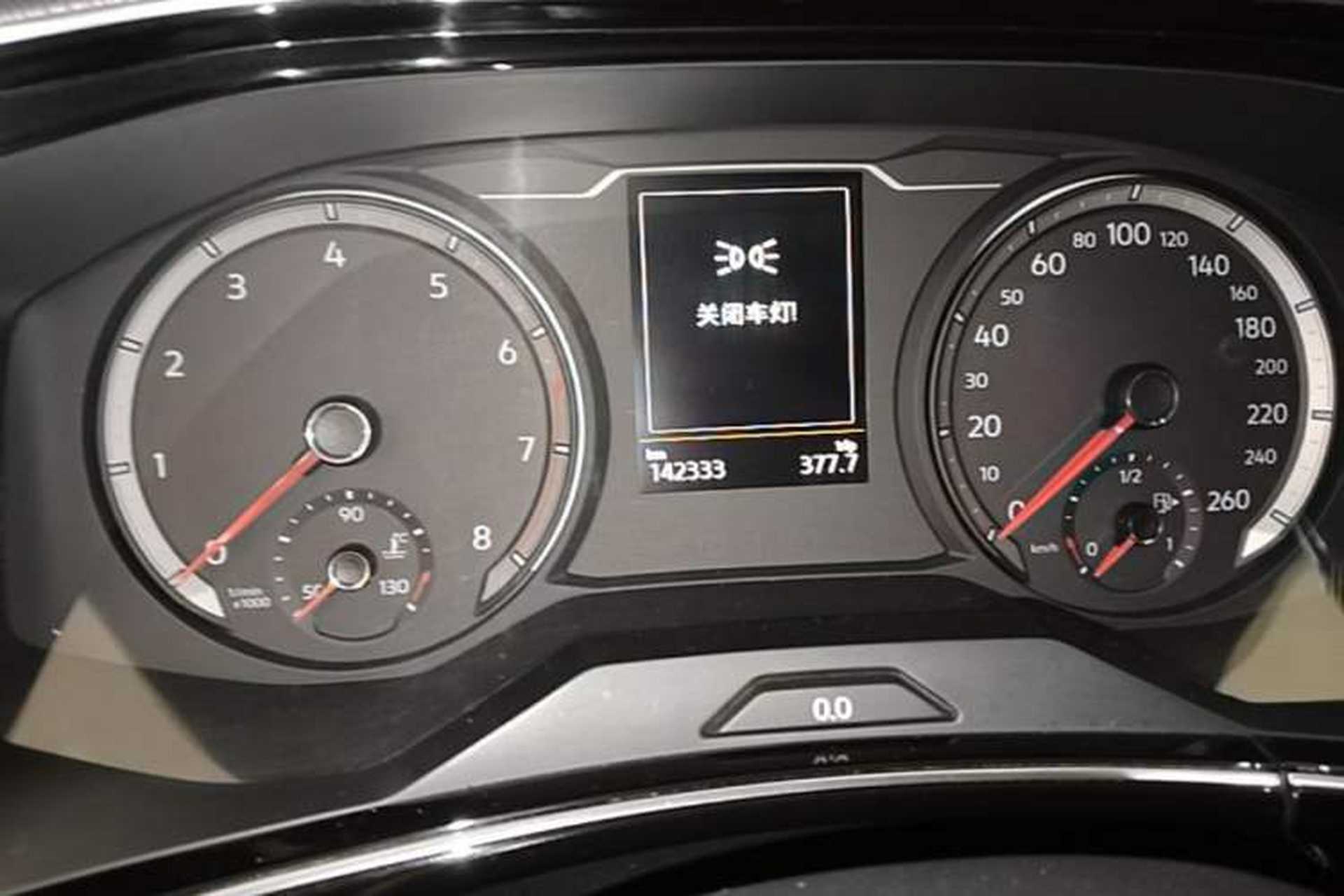 Used Volkswagen Tayron 2019 330TSI Two-Wheel Drive Luxury Model China VI Standard Instrument Cluster