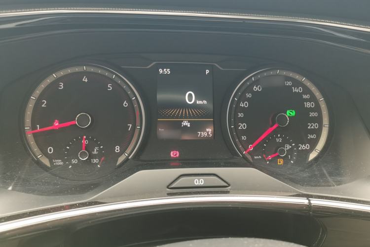 Used Volkswagen Tayron 2019 330TSI Two-Wheel Drive Luxury Model China VI Standard Instrument Cluster