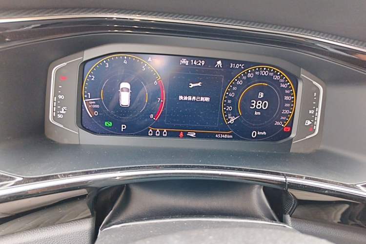 Used Volkswagen Tayron 2019 380TSI Four-Wheel Drive R-Line China VI-standard Instrument Cluster