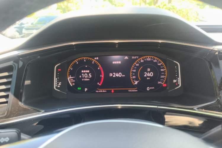 Used Volkswagen Tayron 2019 330TSI Two-Wheel-Drive Luxury Plus China VI Standard Instrument Cluster