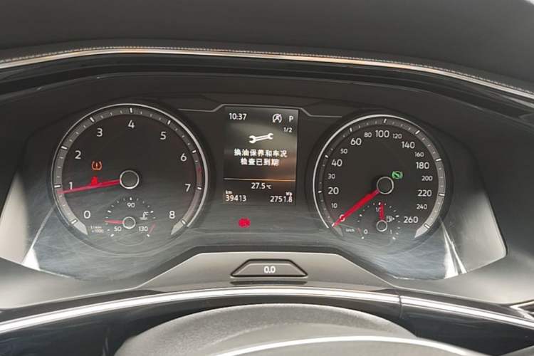 Used Volkswagen Tayron 2019 330TSI Two-Wheel Drive Luxury Model China VI Standard Instrument Cluster