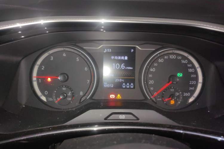 Used Volkswagen Tayron 2019 330TSI Two-Wheel Drive Luxury Model China VI Standard Instrument Cluster