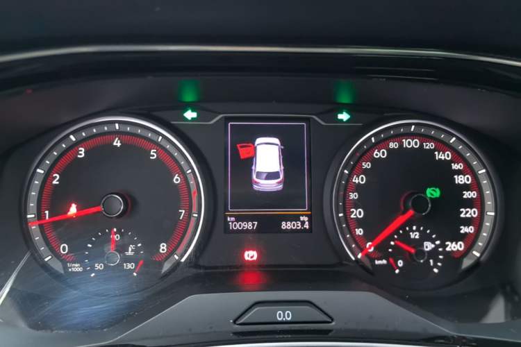 Used Volkswagen Tayron 2019 330TSI Four-Wheel Drive Luxury Version China V Standard Instrument Cluster