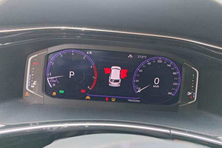 Used Volkswagen Tayron 2019 380TSI Four-Wheel Drive R-Line China VI-standard Instrument Cluster