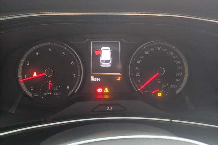Used Volkswagen Tayron 2019 330TSI Four-Wheel Drive Luxury Version China V Standard Instrument Cluster