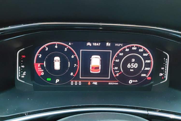 Used Volkswagen Tayron 2019 380TSI Four-Wheel Drive R-Line China VI-standard Instrument Cluster