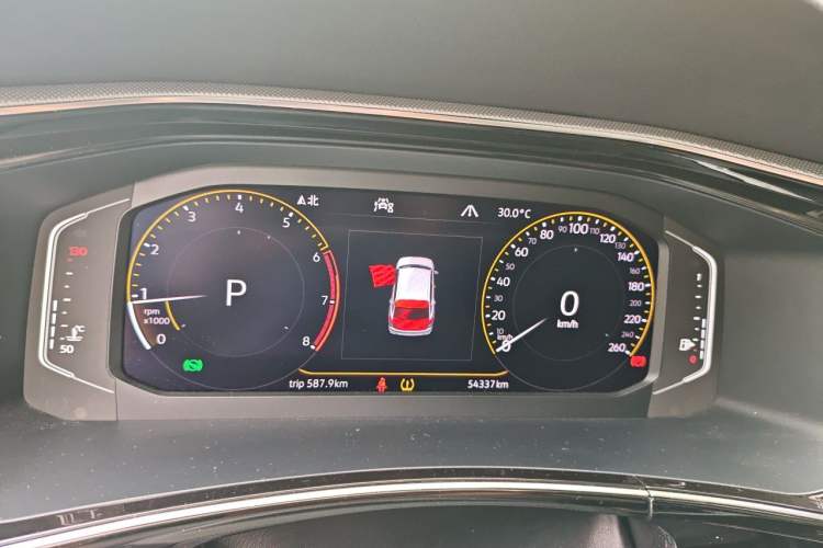 Used Volkswagen Tayron 2019 330TSI Two-Wheel-Drive Luxury Plus China VI Standard Instrument Cluster