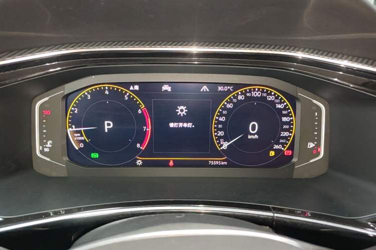 Used Volkswagen Tayron 2019 330TSI Two-Wheel-Drive Luxury Plus China VI Standard Instrument Cluster