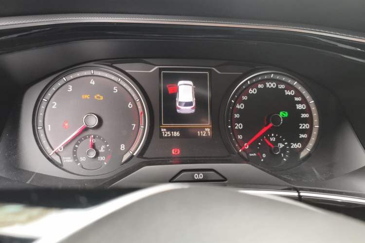 Used Volkswagen Tayron 2019 330TSI Two-Wheel-Drive Luxury Version China V Emission Standard Instrument Cluster