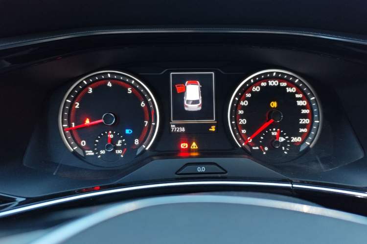 Used Volkswagen Tayron 2019 330TSI Two-Wheel Drive Luxury Model China VI Standard Instrument Cluster
