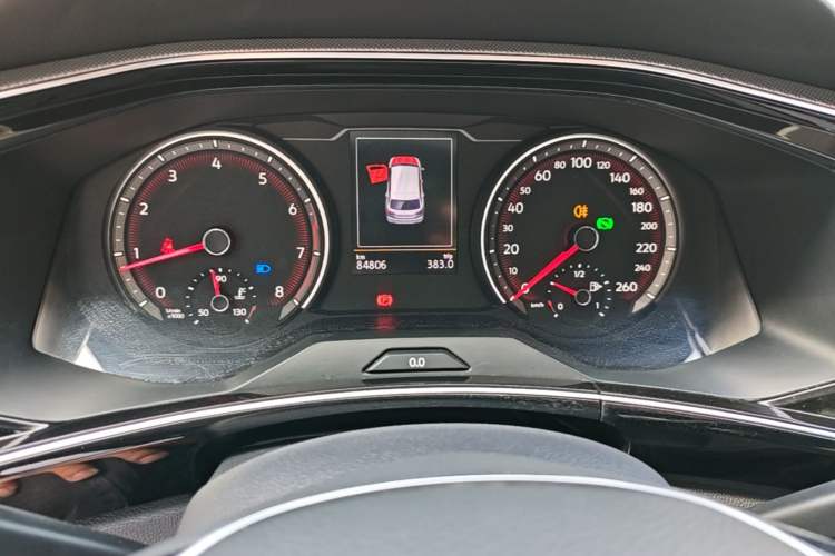 Used Volkswagen Tayron 2019 330TSI Two-Wheel-Drive Luxury Version China V Emission Standard Instrument Cluster
