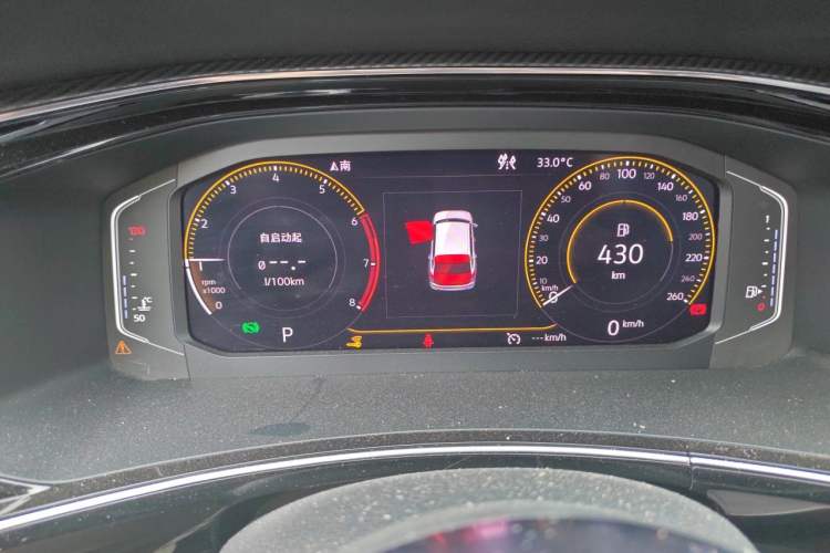Used Volkswagen Tayron 2019 380TSI Four-Wheel Drive R-Line China VI-standard Instrument Cluster