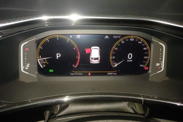 Used Volkswagen Tayron 2019 380TSI Four-Wheel Drive Prestige Model China VI Standard Instrument Cluster