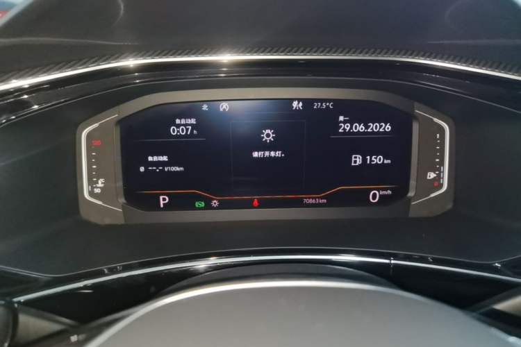 Used Volkswagen Tayron 2019 380TSI Four-Wheel Drive Prestige Model China VI Standard Instrument Cluster