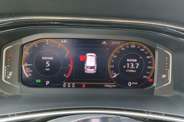 Used Volkswagen Tayron 2019 380TSI Four-Wheel Drive R-Line China VI-standard Instrument Cluster