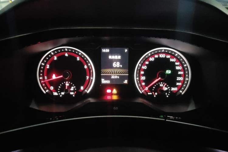 Used Volkswagen Tayron 2019 330TSI Two-Wheel Drive Luxury Model China VI Standard Instrument Cluster