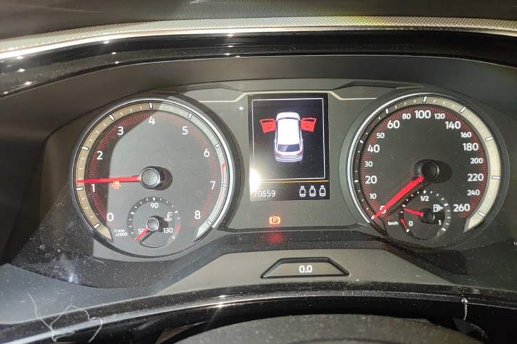 Used Volkswagen Tayron 2019 330TSI Four-Wheel Drive Luxury Version China VI Standard Instrument Cluster