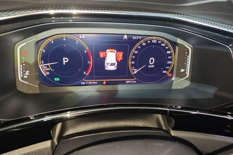 Used Volkswagen Tayron 2019 380TSI Four-Wheel Drive Prestige Model China VI Standard Instrument Cluster