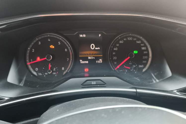 Used Volkswagen Tayron 2019 330TSI Two-Wheel-Drive Luxury Version China V Emission Standard Instrument Cluster