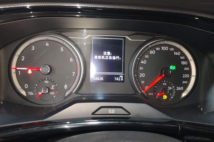 Used Volkswagen Tayron 2019 Teramont Edition 280TSI Two-Wheel Drive Comfort Model China VI Standard Instrument Cluster
