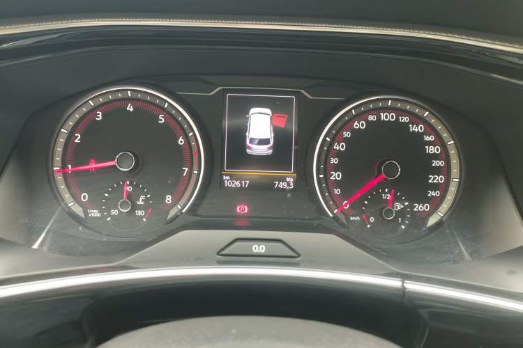 Used Volkswagen Tayron 2019 Teramont Edition 280TSI Two-Wheel Drive Luxury Model China VI Standard Instrument Cluster