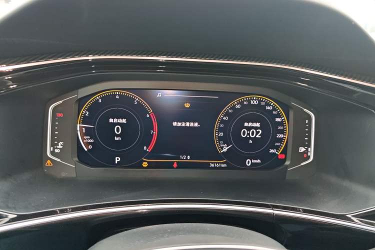 Used Volkswagen Tayron 2019 380TSI Four-Wheel Drive Prestige Model China VI Standard Instrument Cluster