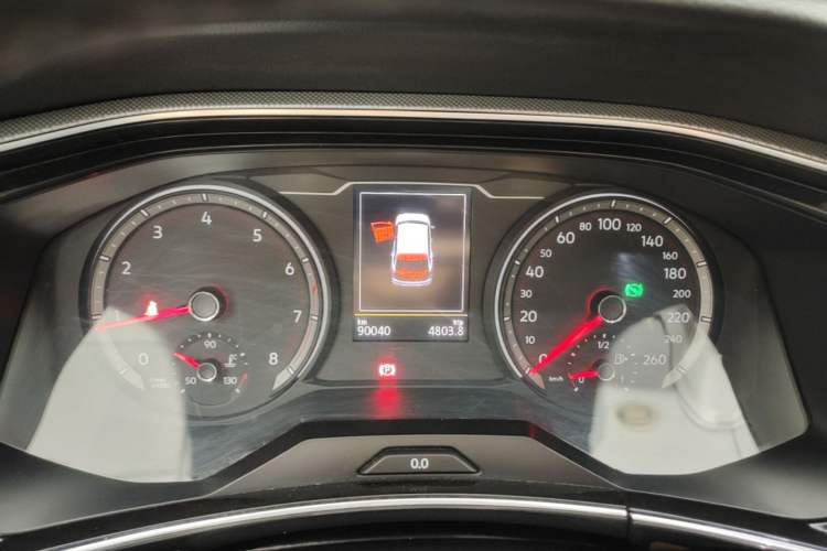 Used Volkswagen Tayron 2019 330TSI Two-Wheel Drive Luxury Model China VI Standard Instrument Cluster