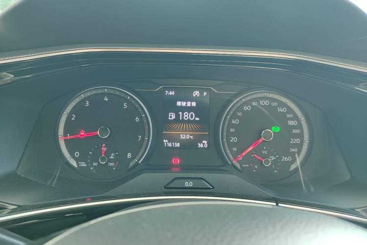 Used Volkswagen Tayron 2019 Teramont Edition 280TSI Two-Wheel Drive Luxury Model China VI Standard Instrument Cluster