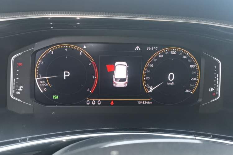 Used Volkswagen Tayron 2019 330TSI Four-Wheel Drive Luxury Version China VI Standard Instrument Cluster
