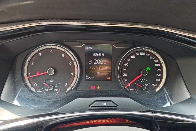 Used Volkswagen Tayron 2019 330TSI Two-Wheel Drive Luxury Model China VI Standard Instrument Cluster