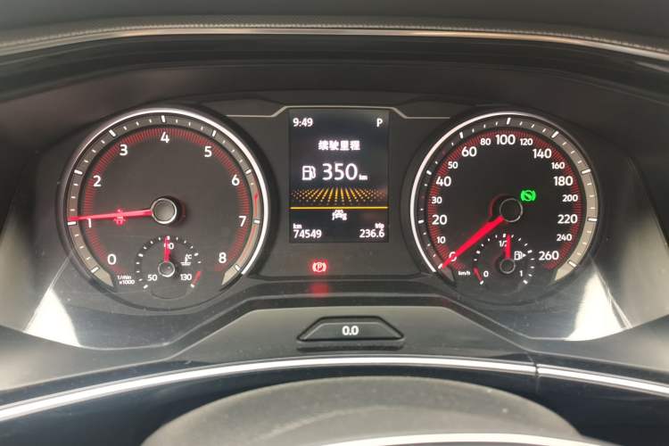 Used Volkswagen Tayron 2019 Teramont Edition 280TSI Two-Wheel Drive Luxury Model China VI Standard Instrument Cluster
