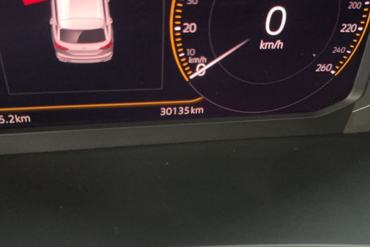 Used Volkswagen Tayron 2019 380TSI Four-Wheel Drive Prestige Model China VI Standard Odometer Close Up
