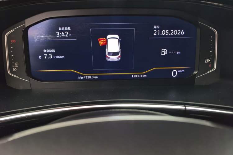 Used Volkswagen Tayron 2019 380TSI Four-Wheel Drive Prestige Version China V Standard Odometer Close Up